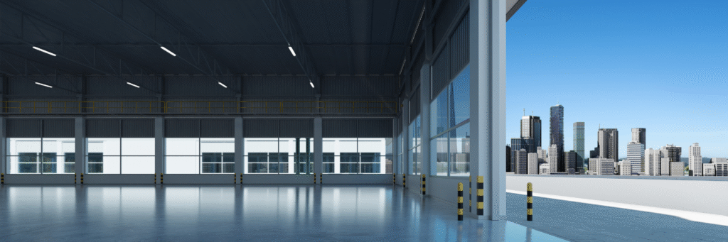 polished concrete floor